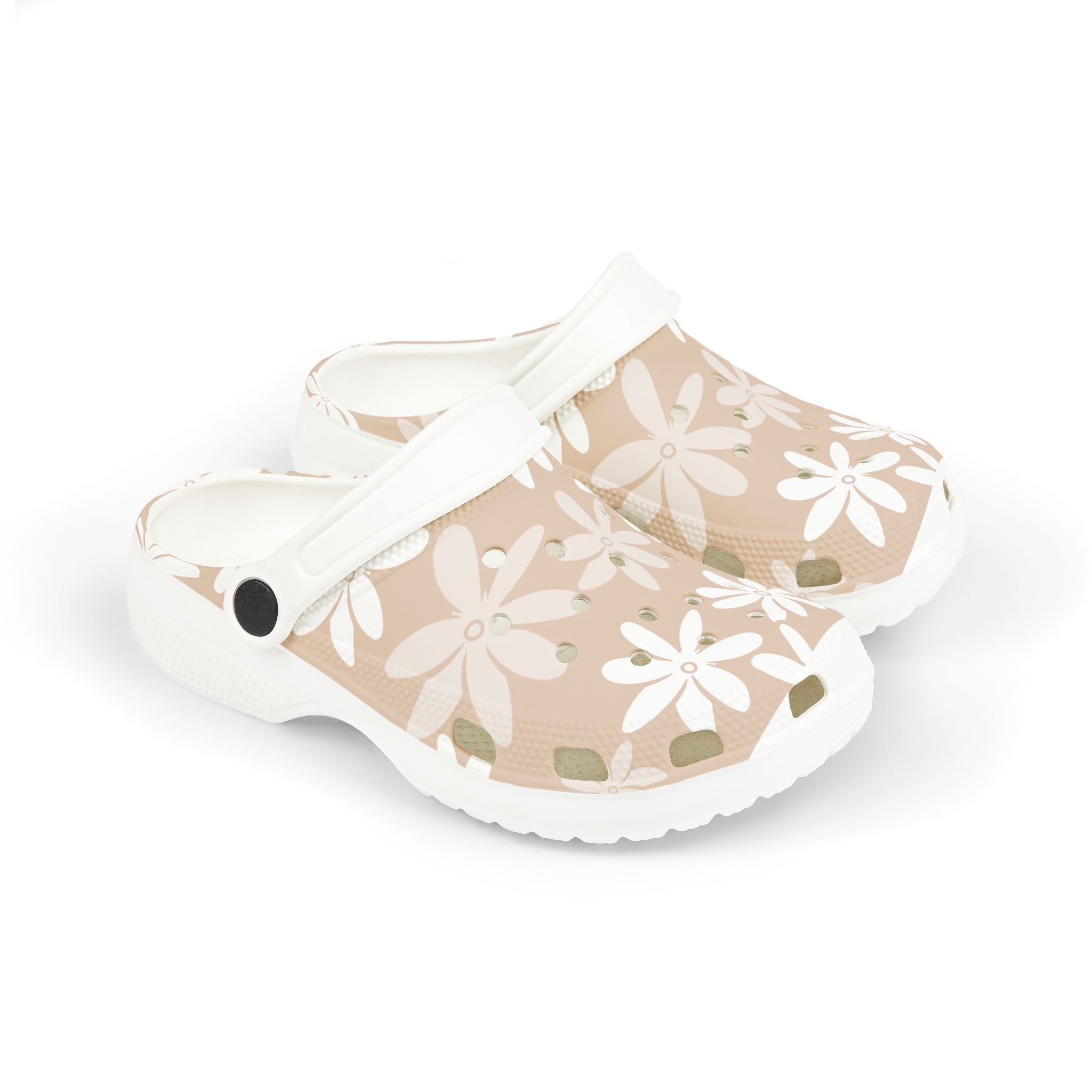 Mini Tiare Floral Clogs