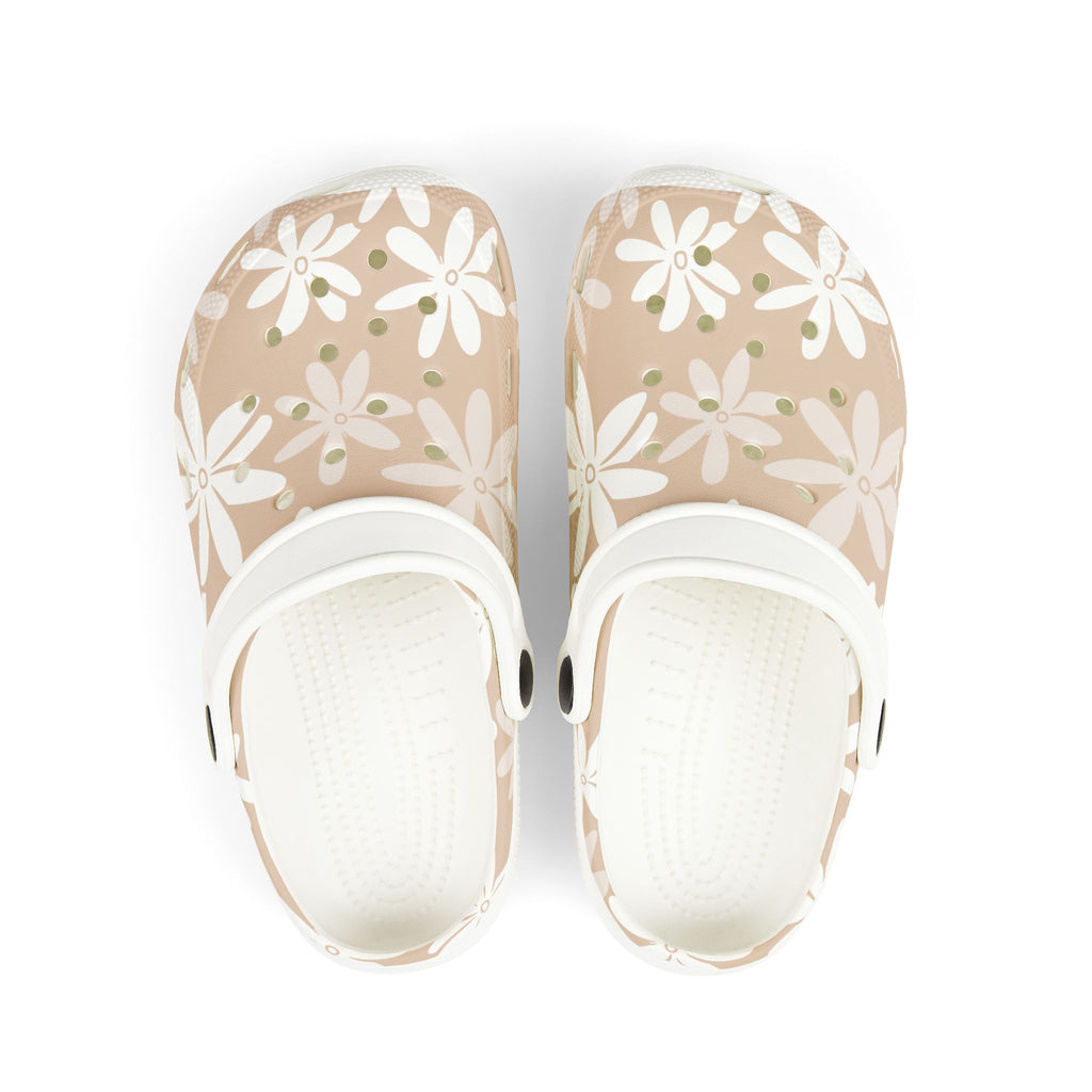Mini Tiare Floral Clogs