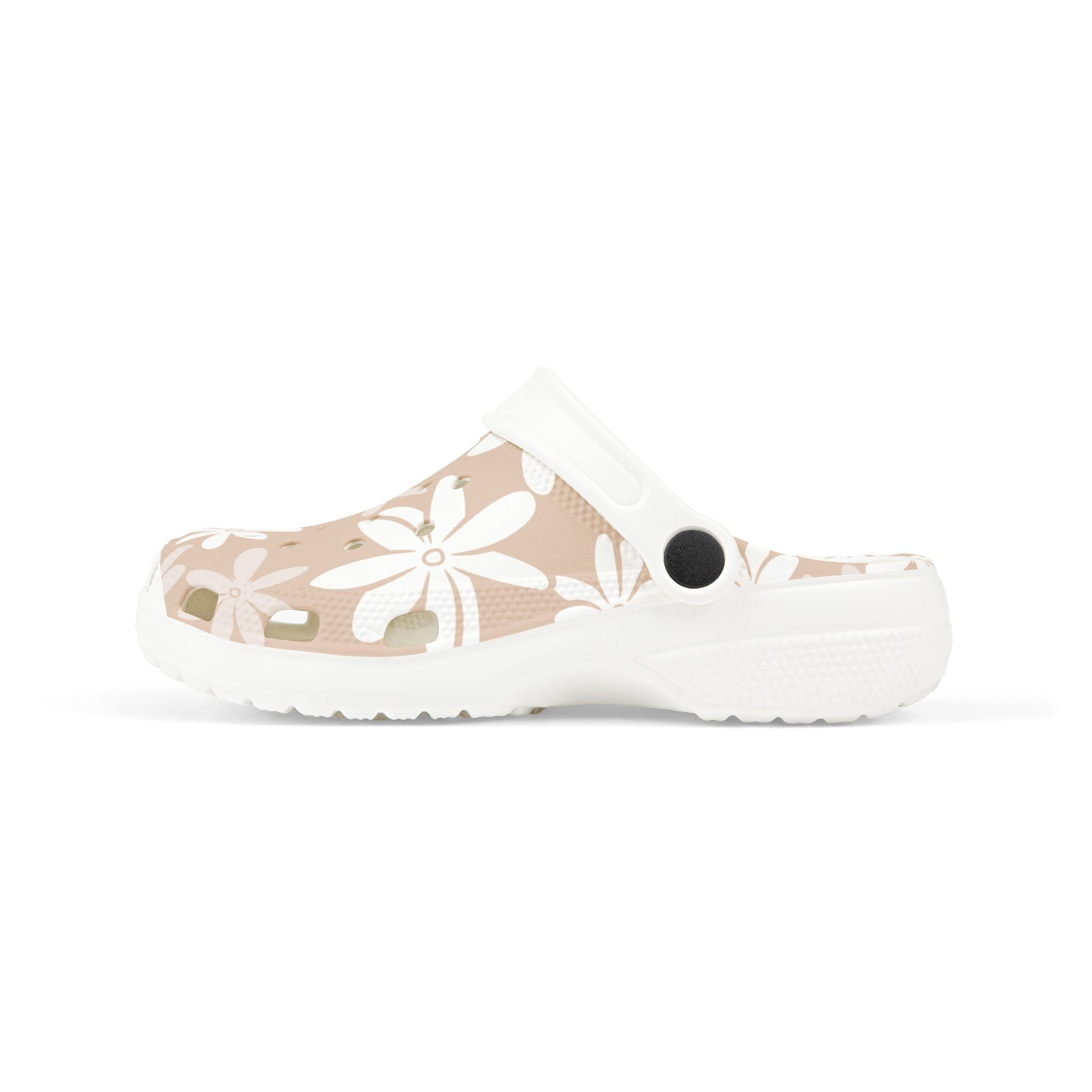 Mini Tiare Floral Clogs
